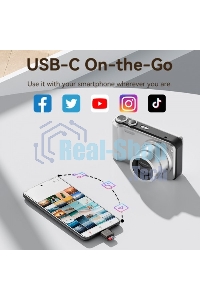 Кард-ридер Vention OTG USB 2.0 CM/MicroSD - Серый