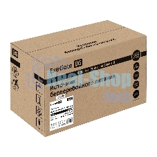 Источник бесперебойного питания ExeGate Smart LB-2200.LCD.AVR.8C13.USB (2200VA/1300W, цветной LCD, AVR, 8*C13, USB, батарея 12V 9Ah - 2 шт., металлический корпус, Black)