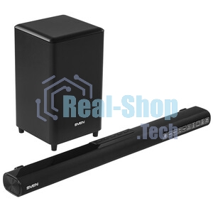 Саундбар SVEN SB-2200D черный (2 x 60W, Bluetooth сабвуфер 180W, пульт ДУ, LED-дисплей, HDMI, USB)