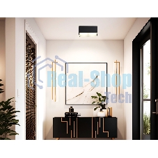 Светильник Ambrella light TN6535/2 BK черный IP44 GX53/2 200*100*80