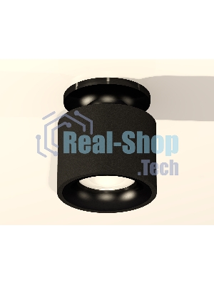 Светильник Ambrella Light XS7511061 SBK/PBK черный песок/черный полированный MR16 GU5.3 (N7926, C7511, N7011)
