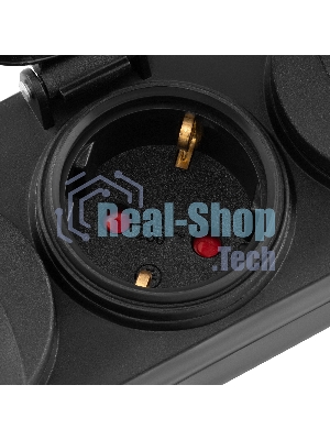 Сетевой фильтр Buro 300MDP-3-B 3 м, 3 розетки, черный, коробка
