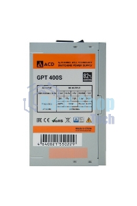 Блок питания CWT GPT-400S, 400Вт, 120мм, серый