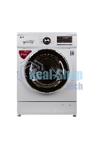 Стиральная машина LG F1096ND3 белая, загрузка фронтальная 6кг, 1000 об/мин., класс: A