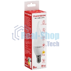 Лампа светодиодная Hiper THOMSON LED TAIL CANDLE 8W 640Lm E14 3000K TH-B2027