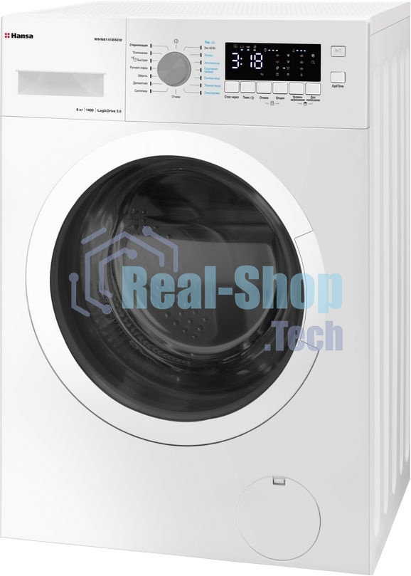 Стиральная машина Hansa WHN8141BSD2 белый загр. фронтальная макс.: 8 кг 1400 об/мин класс: А+++