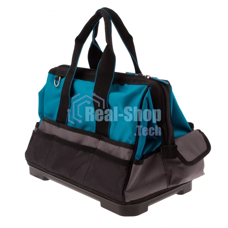 Сумка для инструмента Gross Handwerker, 26 карманов, пластик. дно, наплечный ремень, 400х225х310 мм