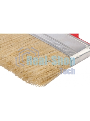 Кисть радиаторная Matrix для эмалей, 35х10 мм, натуральная щетина, пластиковая рукоятка