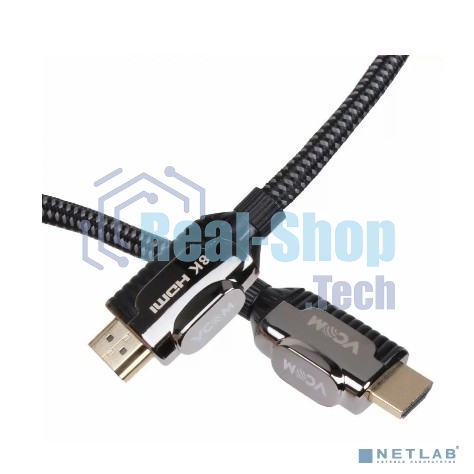 Кабель VCOM CG864-2M HDMI 19M/M,ver. 2.1, 8K@60 Hz 2m VCOM CG864-2M