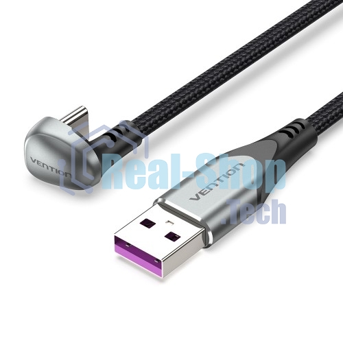Кабель Vention USB 2.0 CM/AM 5A - 1м. U-образный