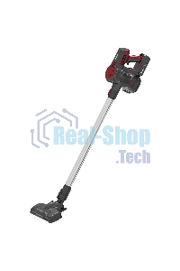 Пылесос вертикальный BBK BV3002 красный/серый, питание от аккумулятора, 150 Вт, уборка сухая, пылесборник 0.8 л, работа от АКБ max 30 мин
