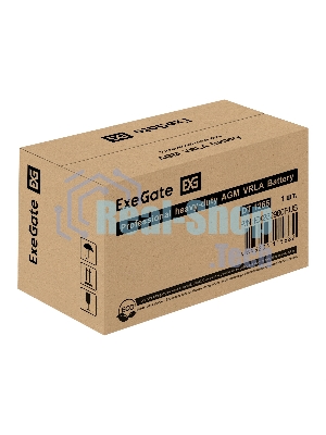 Аккумуляторная батарея ExeGate DT 1265 (12V 65Ah, под болт М6)