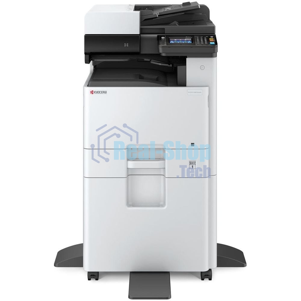 МФУ лазерное Kyocera Ecosys M8124cidn (1102P43AX0) АЗИЯ, (А3, 24/12 ppm A4/A3 1,5 Gb, USB, Network, дуплекс, автоподатчик, пуск. комплект, старт. карт.TK-8110)