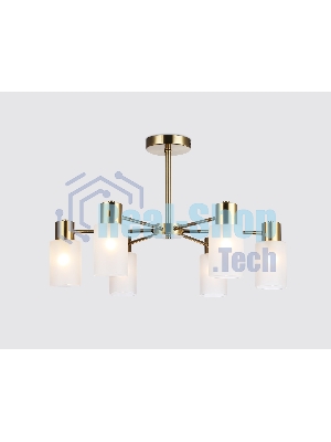 Светильник Ambrella light TR9581/6 BS латунь E14*6 max 40W 620*620*385