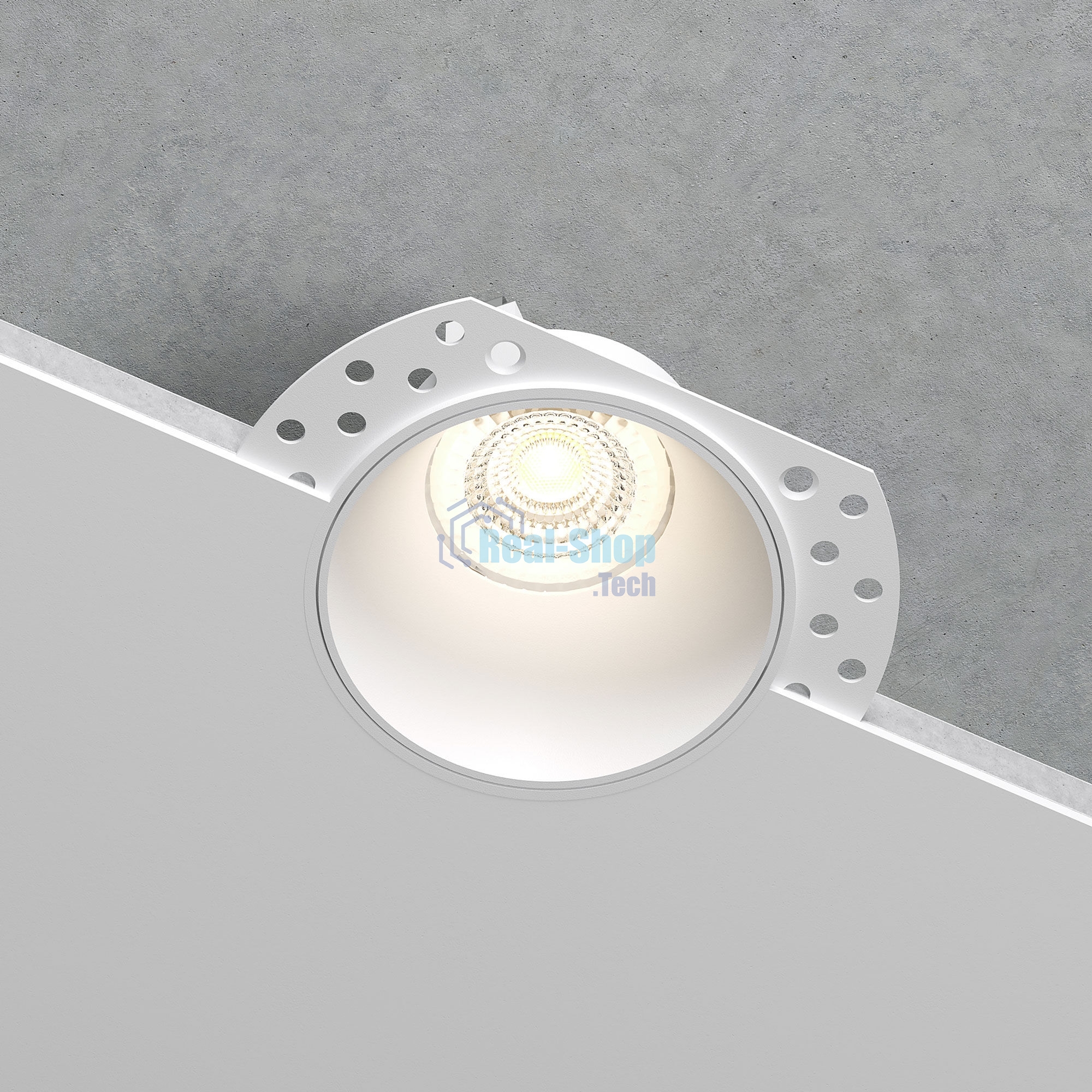 25020/01 / светильник встраиваемый / белый