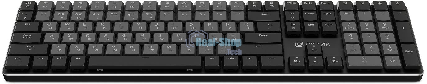 Клавиатура Oklick K953X проводная, USB Type-A, чёрный