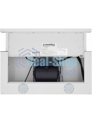 Вытяжка встраиваемая Maunfeld VS Fast 60 белый, 60 см, 850 куб. м/ч, 47 дБ