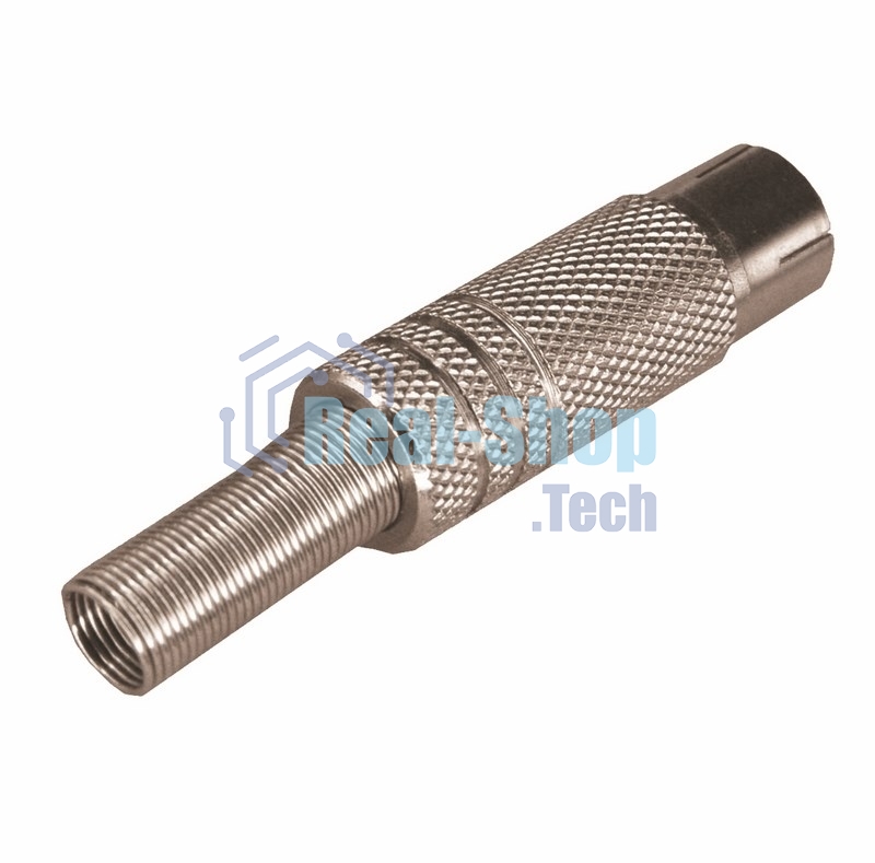 Разъем гнездо TV никель c пружиной PROCONNECT