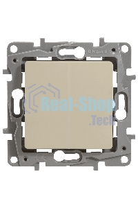 Переключатель 2кл. 10AX, сл.кость ETIKA 