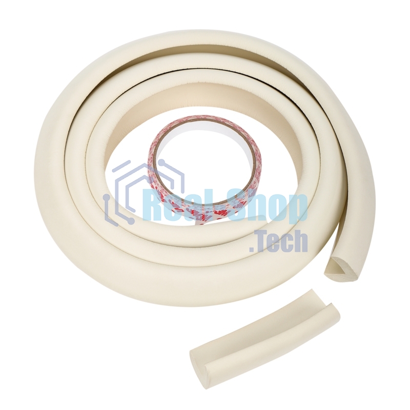 Мягкая универсальная самоклеящаяся лента для крепления на острые края (24х8х2000 мм) 1 шт.