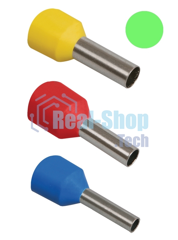 Наконечник-гильза изол. Е6018 (уп.100шт) ИЭК UGN10-006-06-18