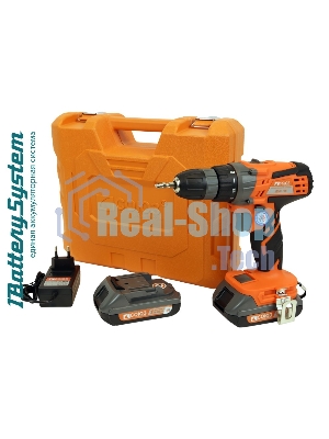 Дрель аккумуляторная СОЮЗ ДШС-18К 18 В, 1BatterySystem, 2 акк. 2 Ач