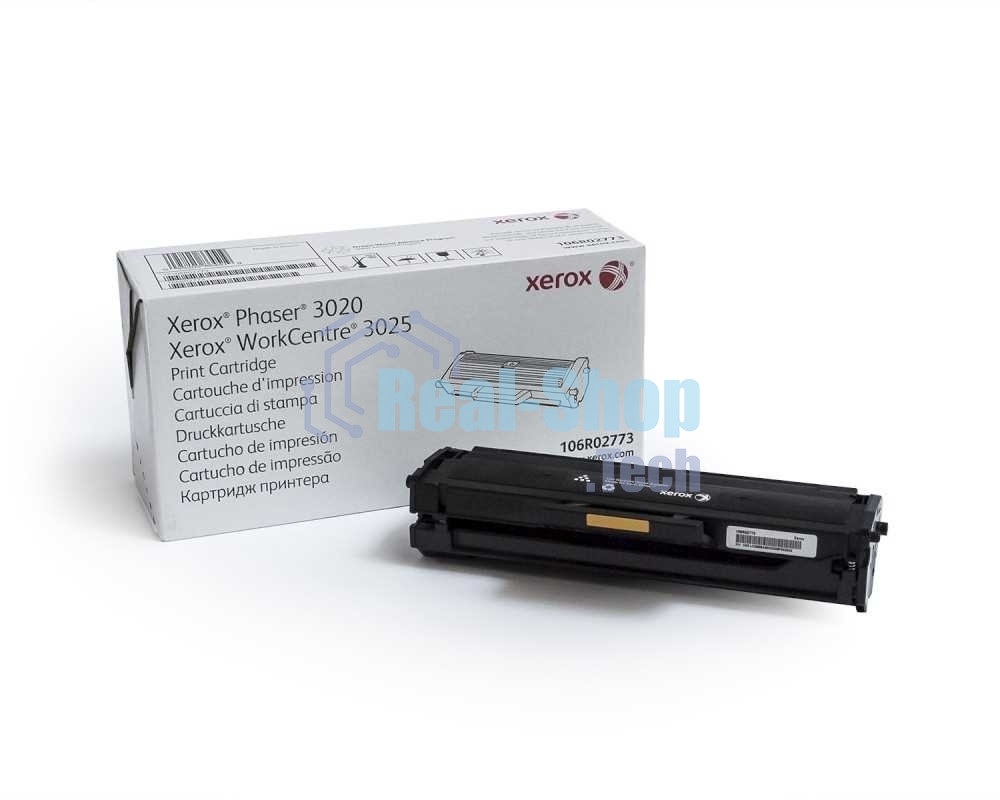 Картридж лазерный Xerox 106R02773 черный для Xerox Phaser 3020/WC 3025 (1500 стр)(Channels)