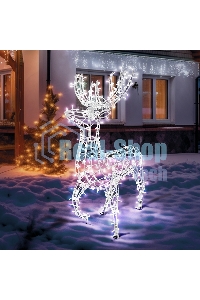 Фигура объемная Neon-night Олень 115х195 см, 528 LED, IP65, цвет свечения белый