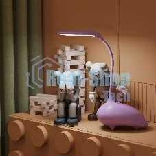 Светильник Gauss Qplus GTL701 (GT7014) настольный LED розовый 6Вт