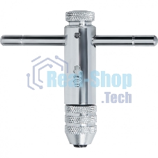 Вороток Matrix для метчиков М3 - М8, хромированный, с трещоткой