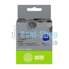 Картридж ленточный Cactus CS-LK3RBP черный, 9мм, 9м для Epson LW300/LW400/LW700/LW600P/LW1000P/K400/Z700/Z900