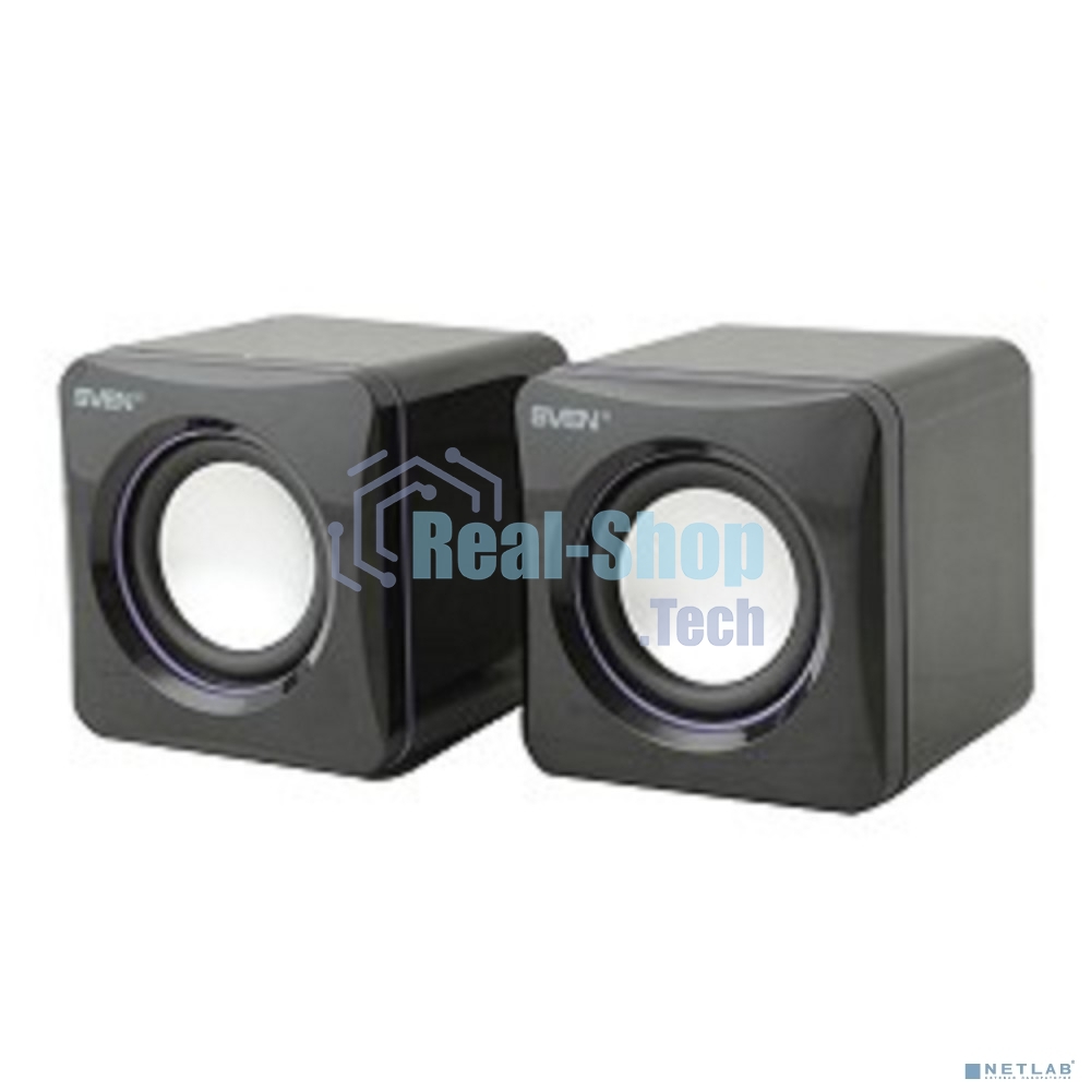 Акустическая система Sven 315 2.0 черный 5Вт