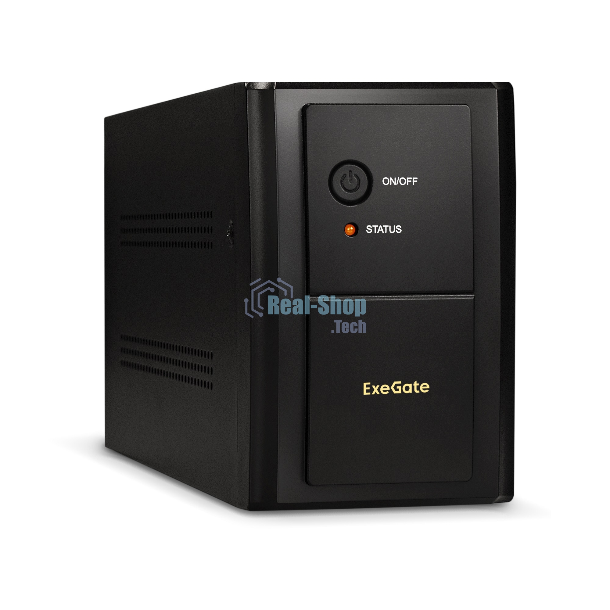 Источник бесперебойного питания ExeGate SpecialPro UNB-2200.LED.AVR.EURO.RJ.USB 2200VA/1300W, LED, AVR, 4 евророзетки, RJ45/11, USB, черный