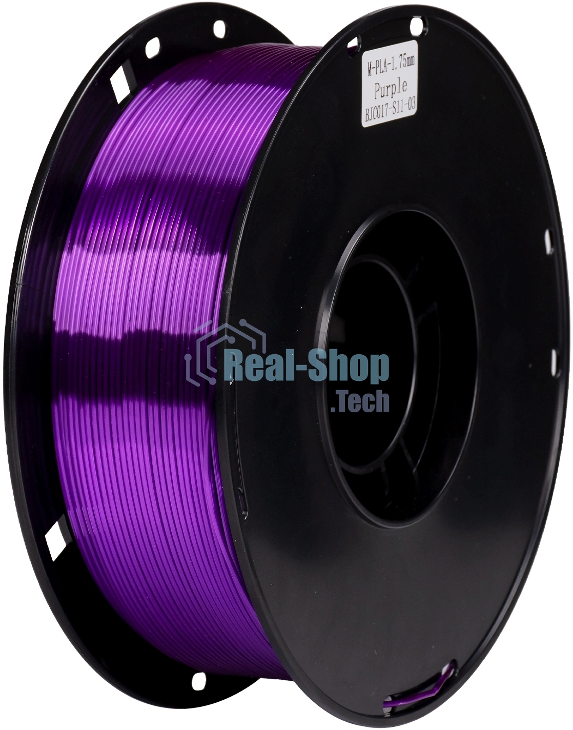 Пластик для принтера 3D Cactus CS-3D-PLA-1KG-S-PURP PLA SILK d1.75мм 1кг L326м 1цв.