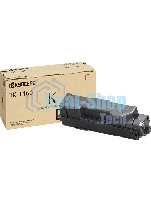 Картридж лазерный Kyocera TK-1160 (1T02RY0NL0) черный для P2040dn/P2040dw 7200 стр.