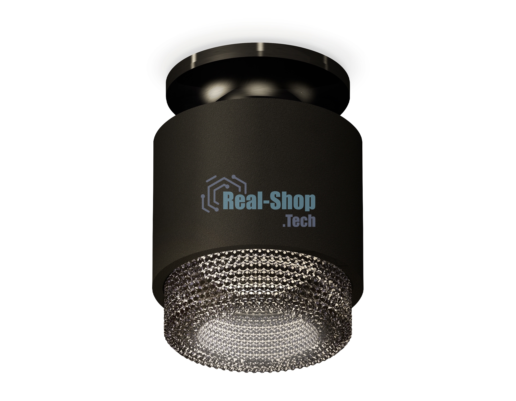 Светильник Ambrella Light XS7511062 SBK/PBK/BK черный песок/черный полированный/тонированный MR16 GU5.3 (N7926, C7511, N7192)