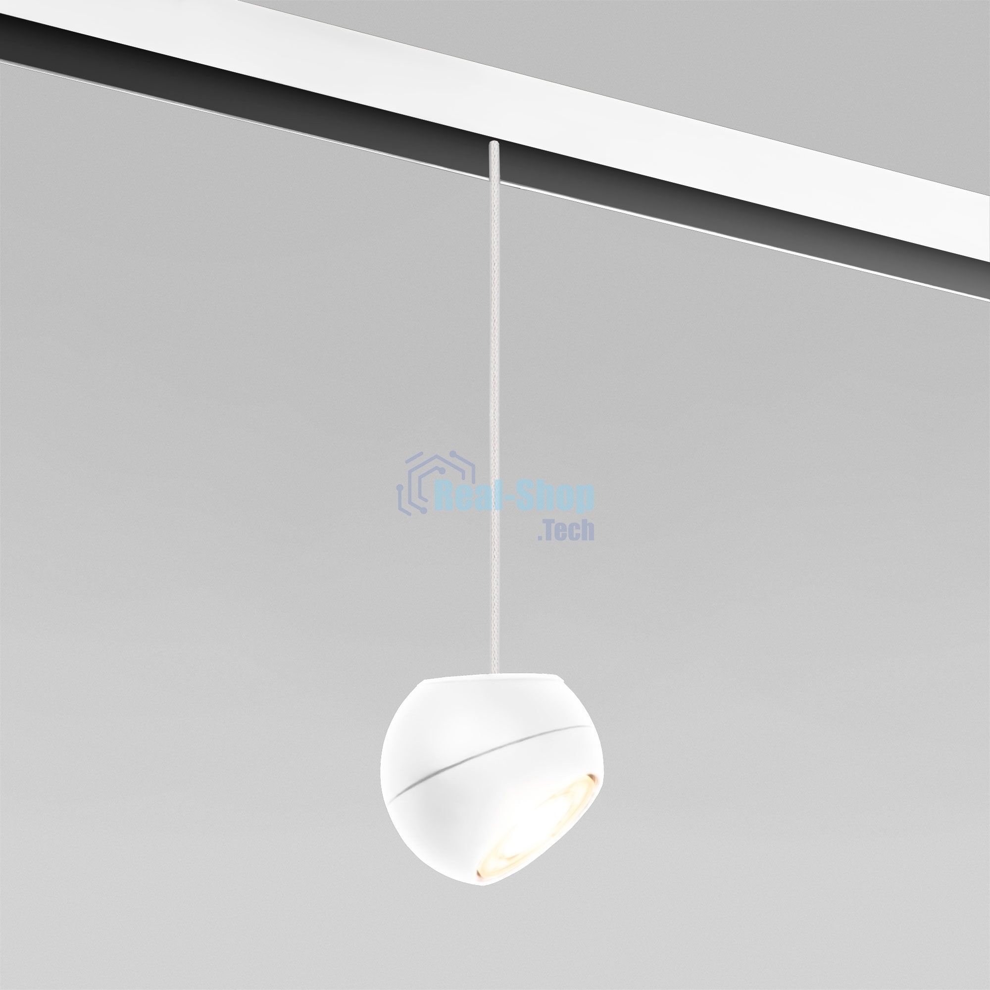 Трековый светильник Slim Magnetic 12W 4200K Lars (белый) 85033/01