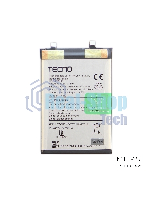 Аккумулятор (батарея) для Tecno Pova 5 (BL-58ET) 5850 / 6000 mAh VoltPack