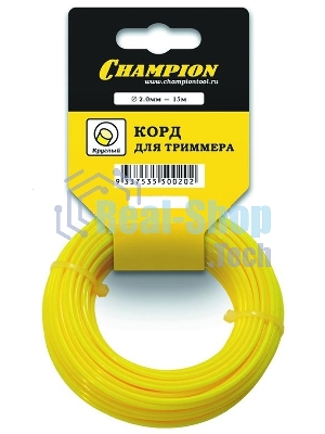 Корд для триммеров Champion С50022.0ммx15м, круглый