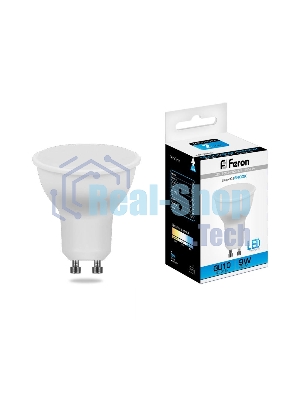 Лампа светодиодная Feron LB-560 9W 230V GU10 6400K