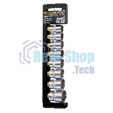 Набор головок BERGER BG2029 торцевых 1/2'' superlock 8предметов 16-27мм