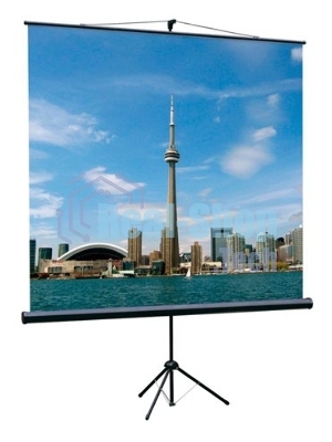 Экран на треноге Lumien 150x150 см Eco View LEV-100101 1:1 напольный рулонный