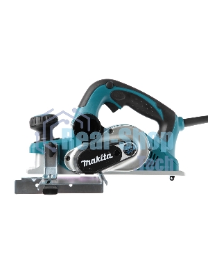 Рубанок Makita KP0810C Рубанок,1050Вт,12000об\м,ширина-82мм,глуб-4мм,3.2кг,кор,парал упор