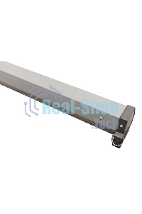 Экран 250x250 см Motoscreen 1:1 настенно-потолочный рулонный (моторизованный) 139' фибергласс, серый корпус