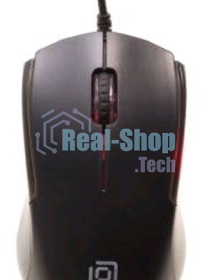 Мышь проводная Oklick 245M черный, 1000 dpi, USB, кнопки - 3