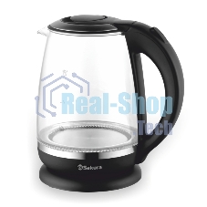 Чайник электрический Sakura SA-2719BK (2.0) стекл подсв
