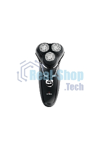 Электробритва Centek CT-2182 ротор, 5 плавающих головок, аккумулятор + работа от сети, влажное бритье