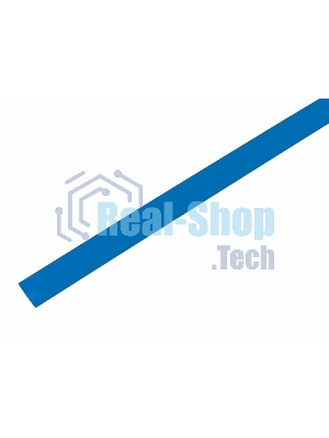 Термоусаживаемая трубка Rexant 9,0/4,5 мм, синяя, упаковка 50 шт. по 1 м