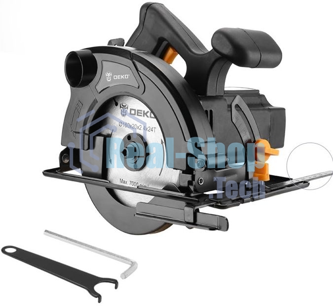 Циркулярная пила (дисковая) Deko DKCS1500-160 1500Вт (ручная)