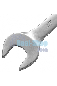 Ключ Matrix комбинированный, 27 мм, CrV, матовый хром